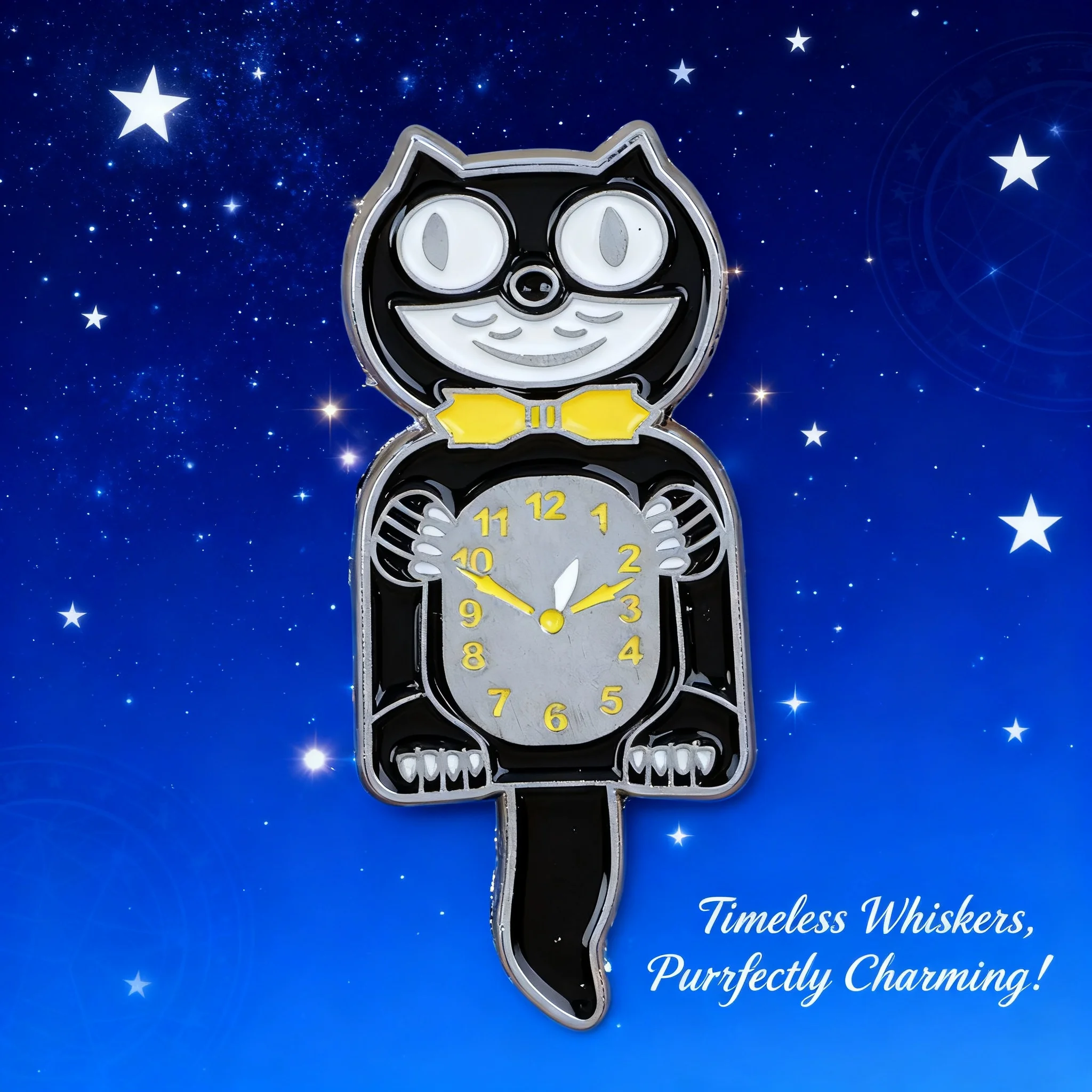 

Funny Black Cat Enamel Pin Badges for Backpack Brooch Clothes Hat Lapel Pins Animal Jewelry Cosplay Accessories Toys Gift