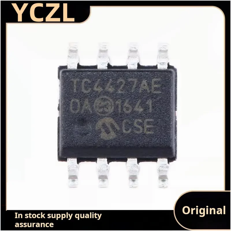 5PCS TC4427EOA,713 SOIC-8 MOSFET Driver IC Chip Original Genuine SMD