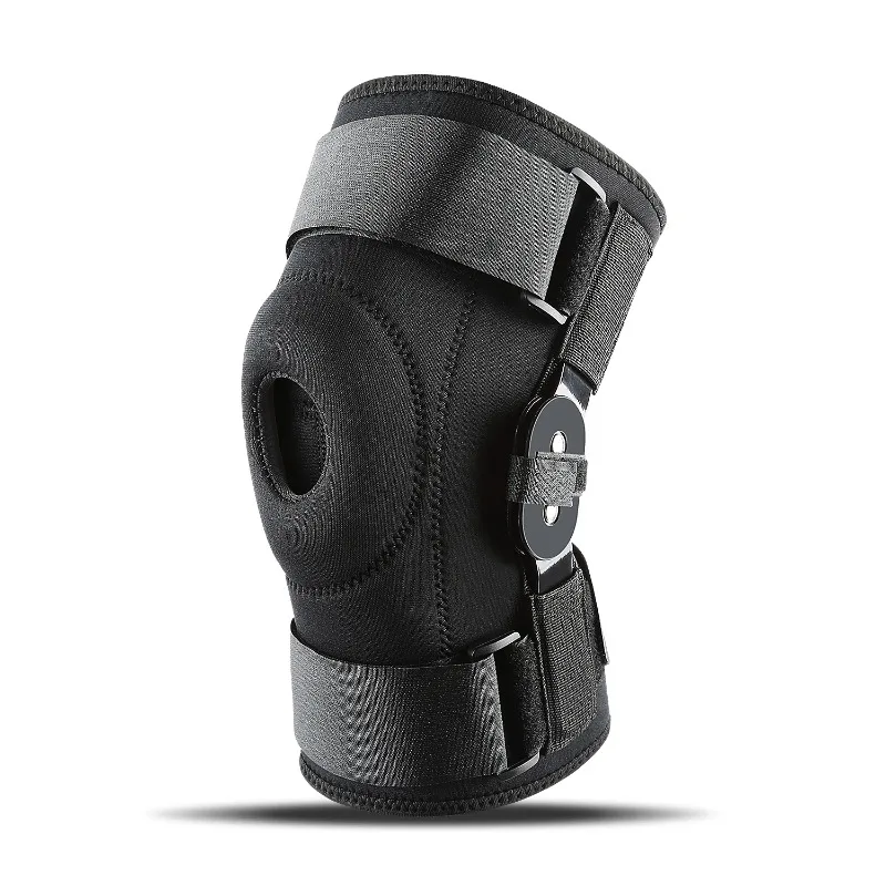 

2 штуки - регулируемые наколенники с двухслойной стальной пластиной-стабилизатором, подходят как для мужчин, так и для женщин, обеспечивают поддержку коленного сустава.