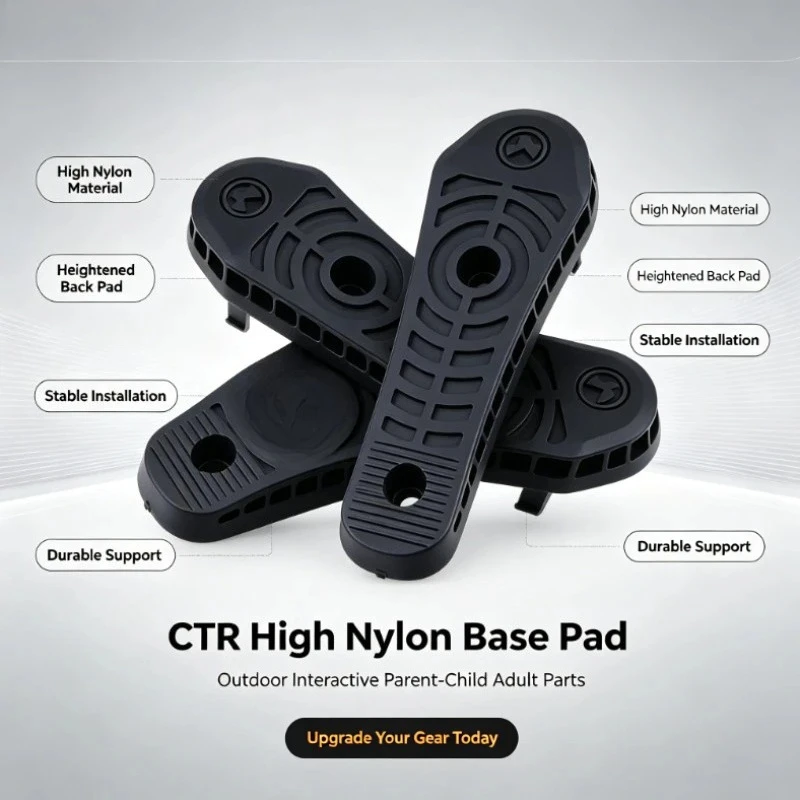 Adjustable Nylon Cheek Rest Pad Wear‑Resistant Replacement Part Outdoor Hobby Modification Accessory