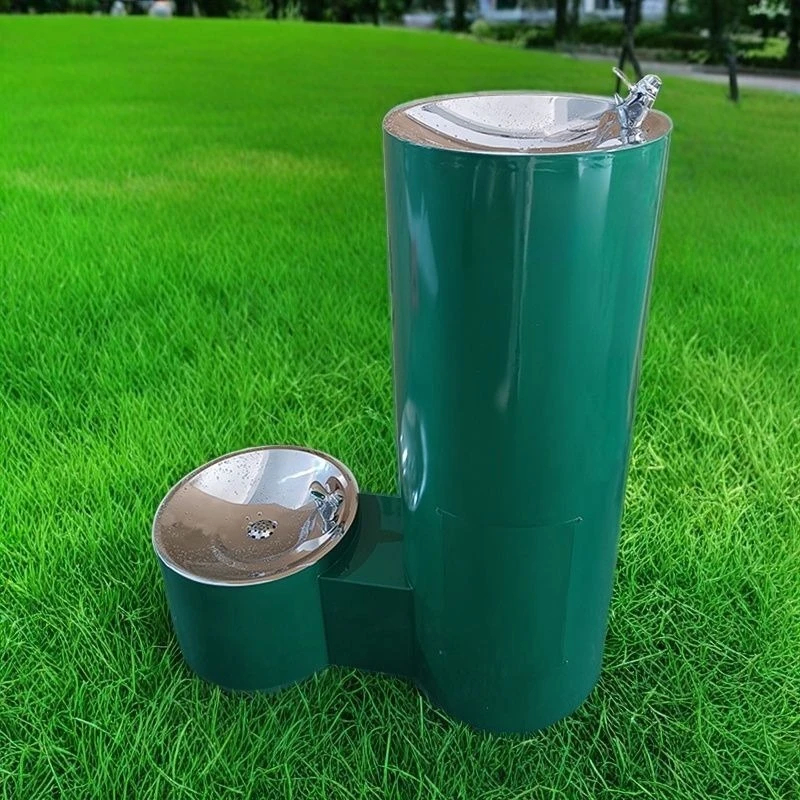 YWL public outdoor garden direct drinking water table with pet water dispenser