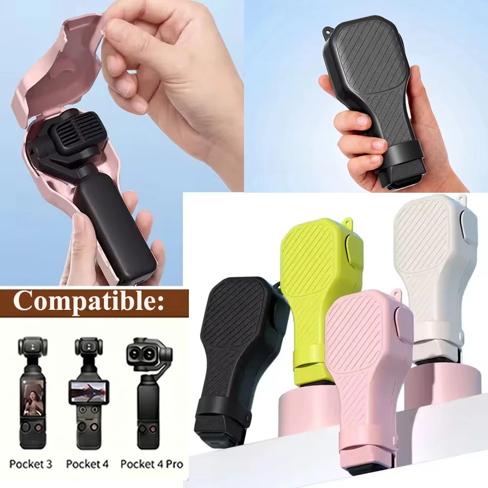 ABS Silicone Full Wrap Protective Cover For DJI Osmo Pocket 4 P/4/3 All-Inclusive Protective Shell Handheld Camera Accessories