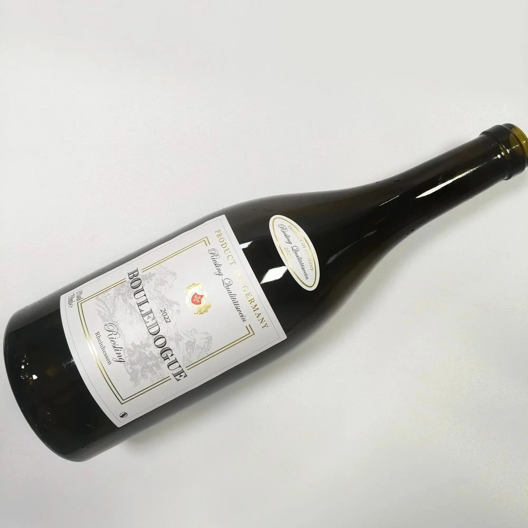 Custom Pattern Wine Label Stickers｜Self-Adhesive｜Waterproof｜Foil Stamping & UV