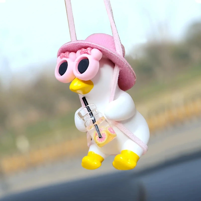 Rear View Mirror Hanging Accessories Cute Car Hanging Ornament Pendant Interior Rearview Mirror Decoration