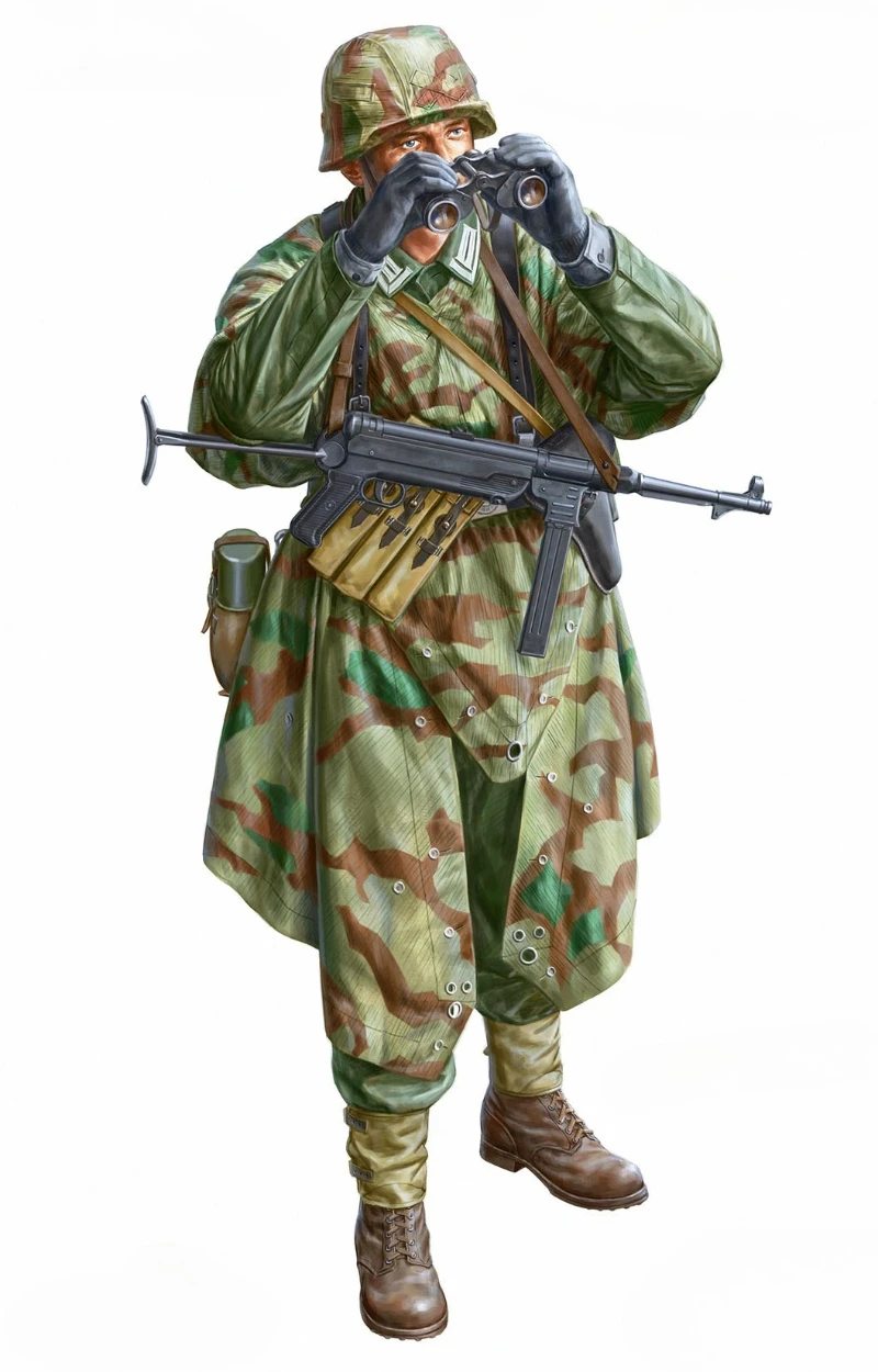 

1/16 Scale Die-Cast Resin Figure Model Kit WWII German Field Commander Unassembled and Unpainted