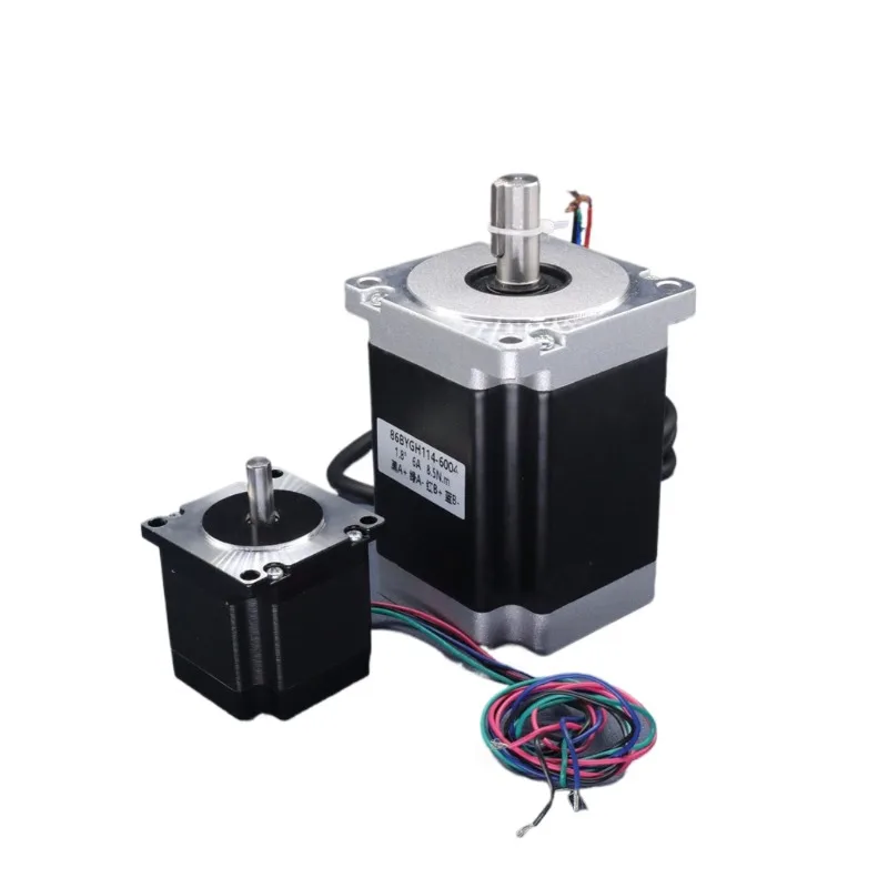 8/11/14/17/23/34 Stepper Motor, Hollow Shaft & Solid Shaft Stepping Motor, 2-Phase Pulse Drive Motor for CNC & Automation