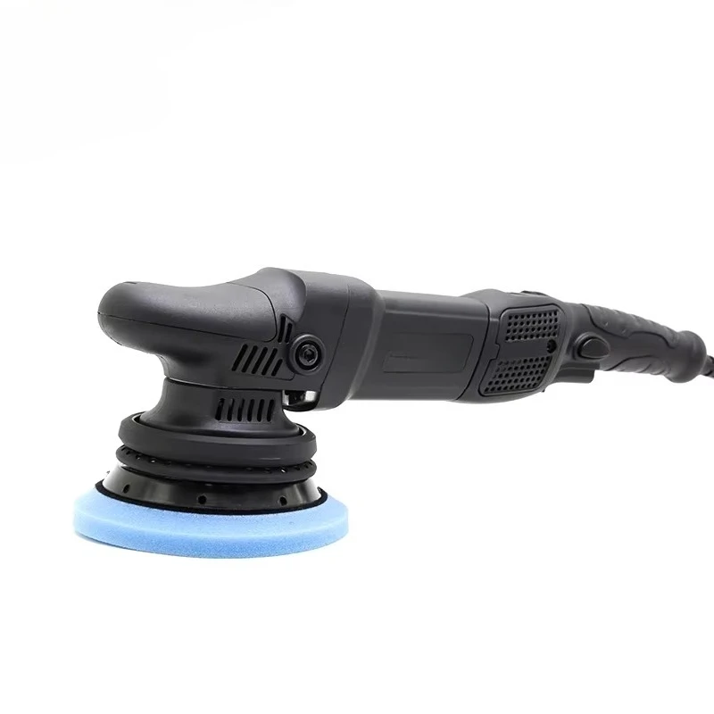 High Quality 900W Dual Action Car Polisher Random Orbital Car Detailing Buffer Equipment with 5-inch Disc and Handle Accessory