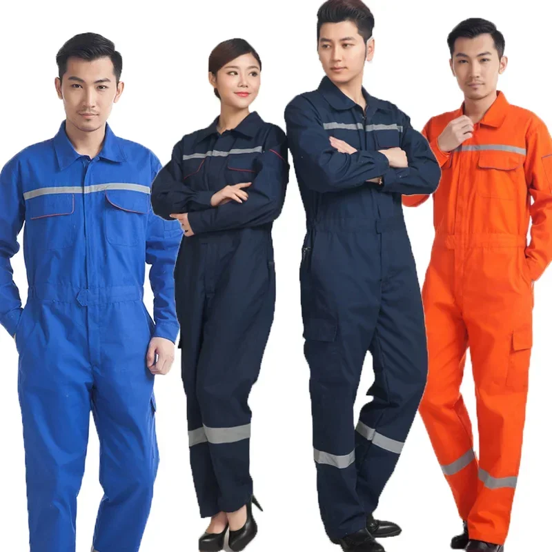 

Work Overall Tooling Uniform Men Hi Vis Working Coverall Welding Suit Car Repair Workshop Jumpsuit Mechanic Plus Size Clothes