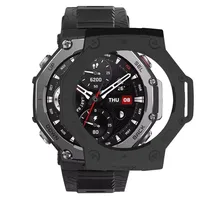 PC Protective Case for Amazfit T-Rex 3 Anti-Scratch Bumper Cover Shell Smart Watch Accessories Half-wrap Protective Case 2025
