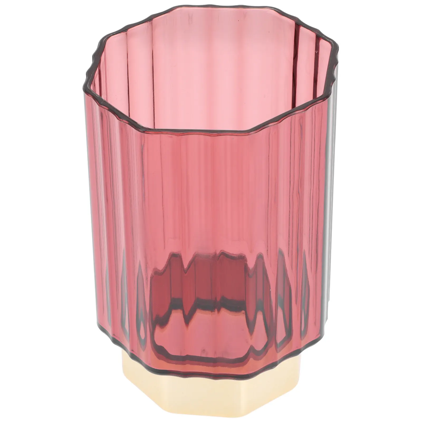PP Makeup Organizer Large Space Storage Container Pen Lipstick Holder Unique Ornament Design Home Office Decorative