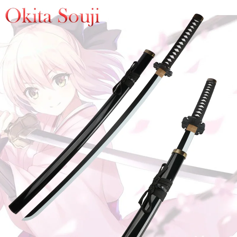 Okita Souji Katana Toy Sword 1:1 modello originale gioco Online Fate Grand Order personaggio Cosplay armi spada Ninja