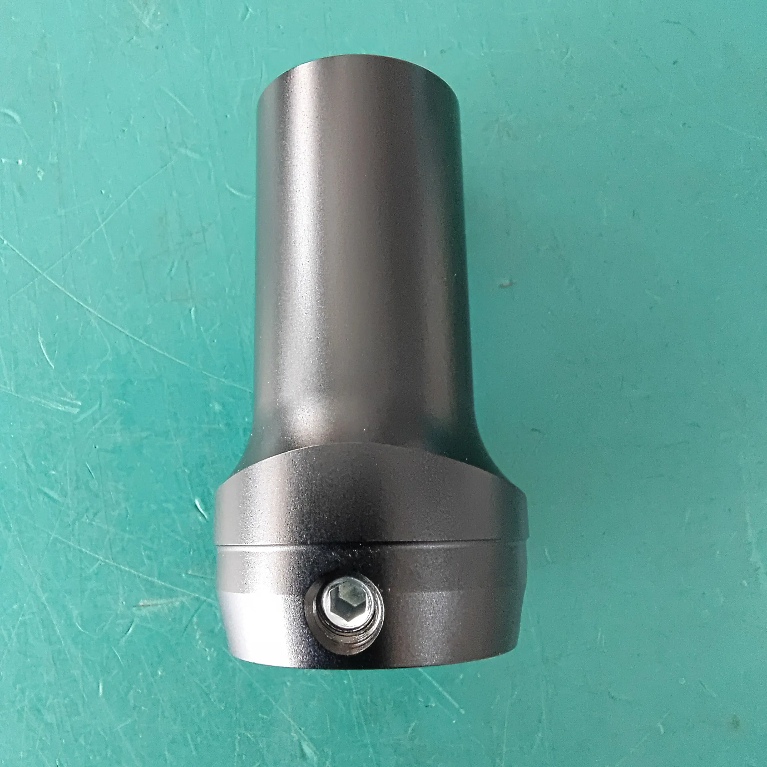 75mm Prosthetic Eccentricity Short Tube Connector, Prosthetic Eccentricity Adjuster, Aluminum-Magnesium Alloy Universal Connecto