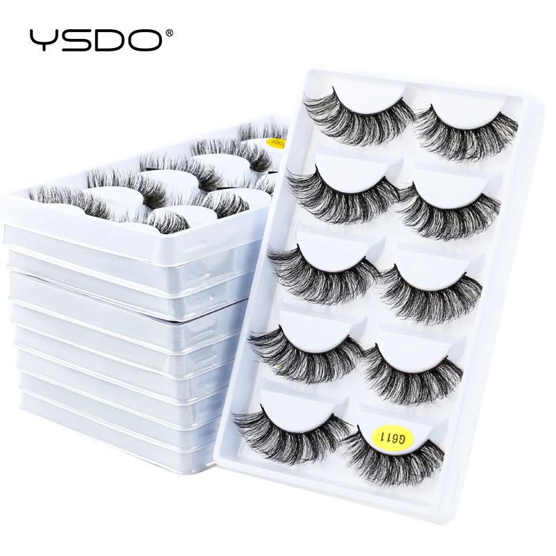 

36 Styles 2/10/50/100 Boxes 3D Mink Lashes Wholesale 5 Pairs Natural Mink False Eyelashes Dramatic Lashes Wispy Faux Cils Makeup