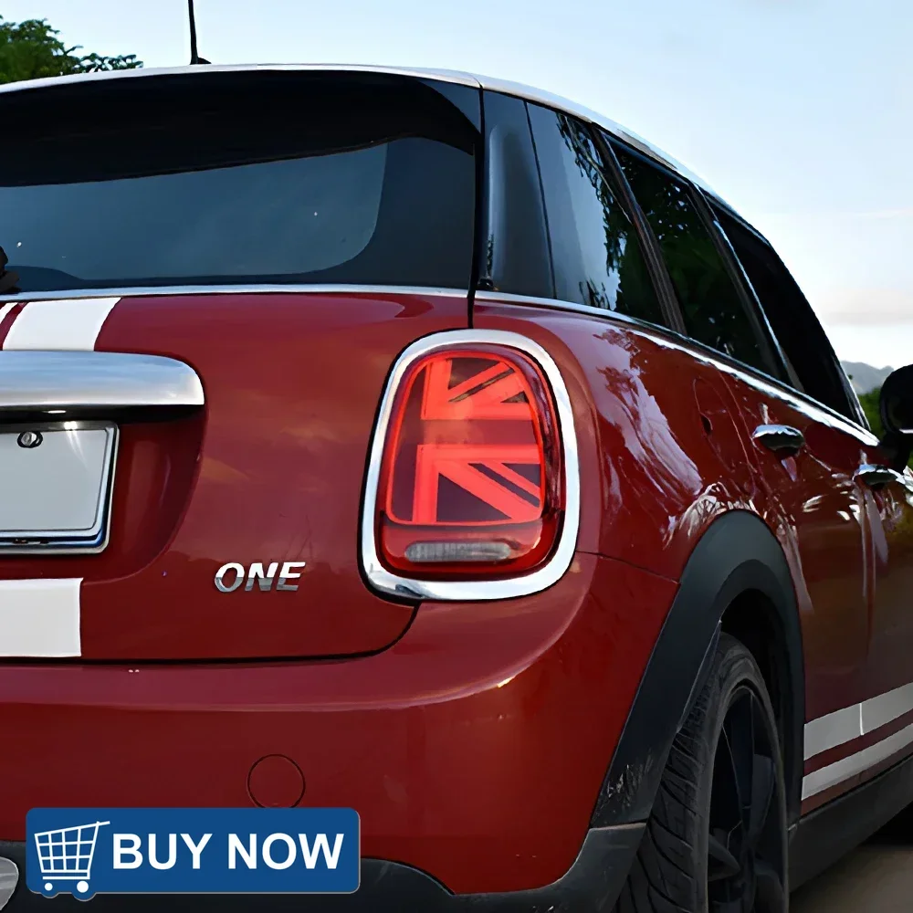 

Для 2014-2020 Mini Cooper F55 F56 F57 автомобильный задний фонарь в сборе, обновленный стиль национального флага, светодиодные динамические автоматические задние фонари, аксессуары