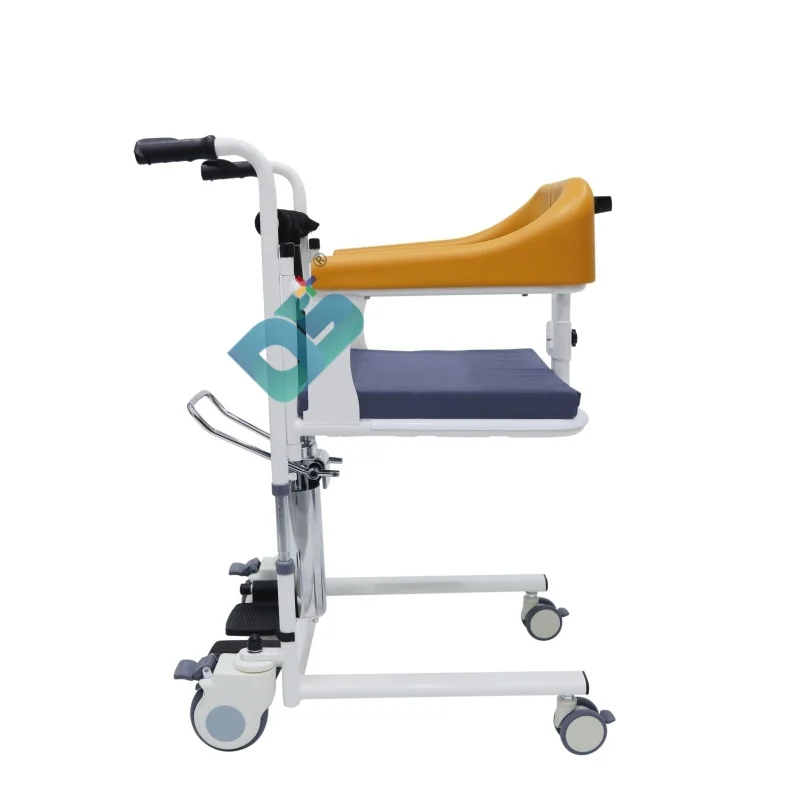 كرسي نقل سهل الاستخدام لكبار السن ذوي الإعاقة في الحمام يرفع المريض من السرير إلى كرسي مشاية ومنتجات رولیتر