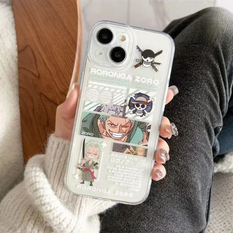One Piece Luffy Zoro Sanji Phone Case for iPhone 11 12 13 14 15 16