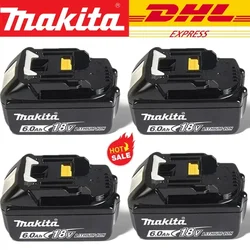 Makita 18 v Battery, BL1850B Li-ion Replacement Battery BL1850 BL1860B BL1860 BL1840B BL1830B LXT-400,for Makita 18V Battery 6Ah