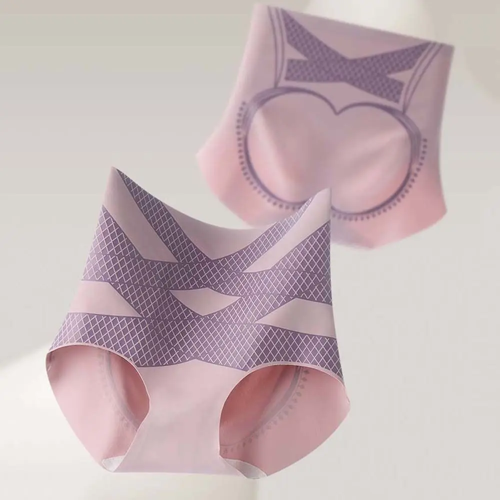 하이웨이스트 여성용 엉덩이 리프팅 팬티 거들 팬티 허리 트레이너 슬리밍 언더팬츠 심리스 복부 조임