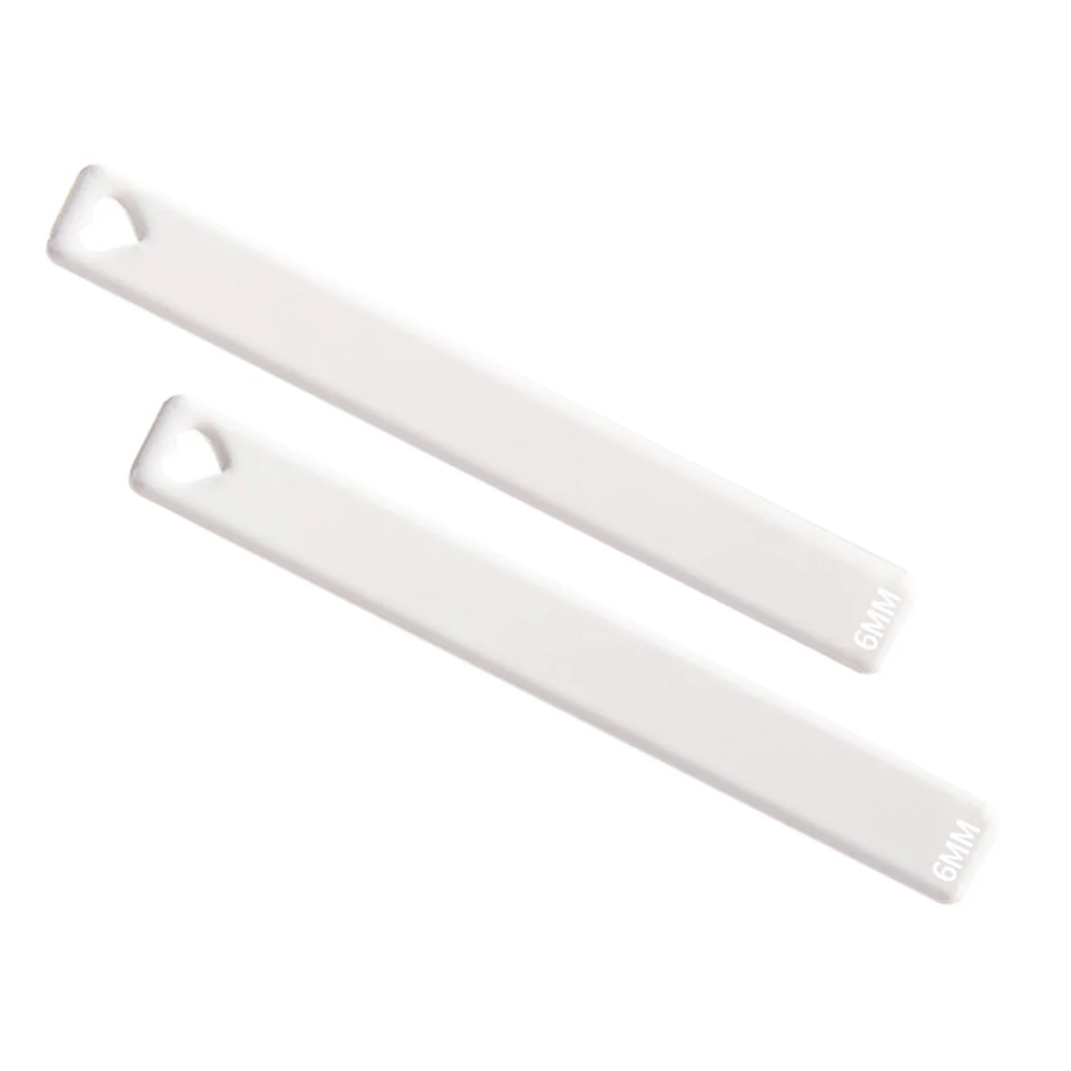 10Pc/Set Clay Ruler Acrylic Soft Pottery Polymer Clay Thickness Ruler Roller Guide Rail DIY Earrings Jewelry Making Tool