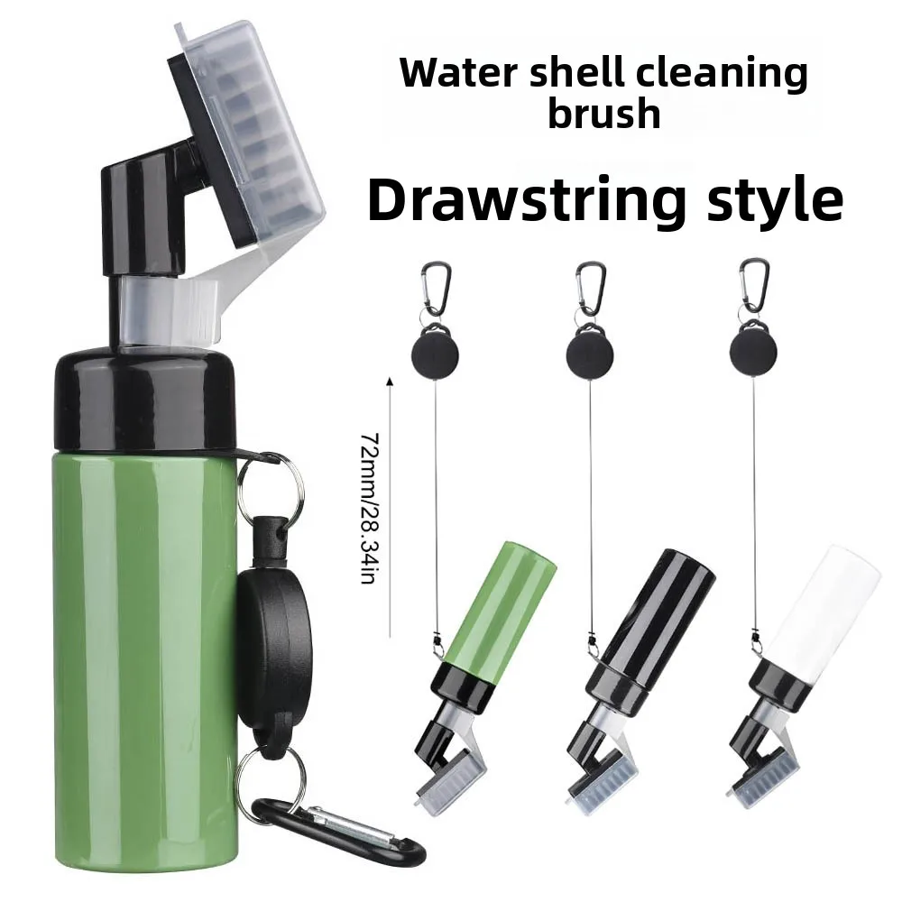 

Golf drawstring cleaning brush, water spray club cleaningbrush Golf sprinkler brush ball head cleaning pot