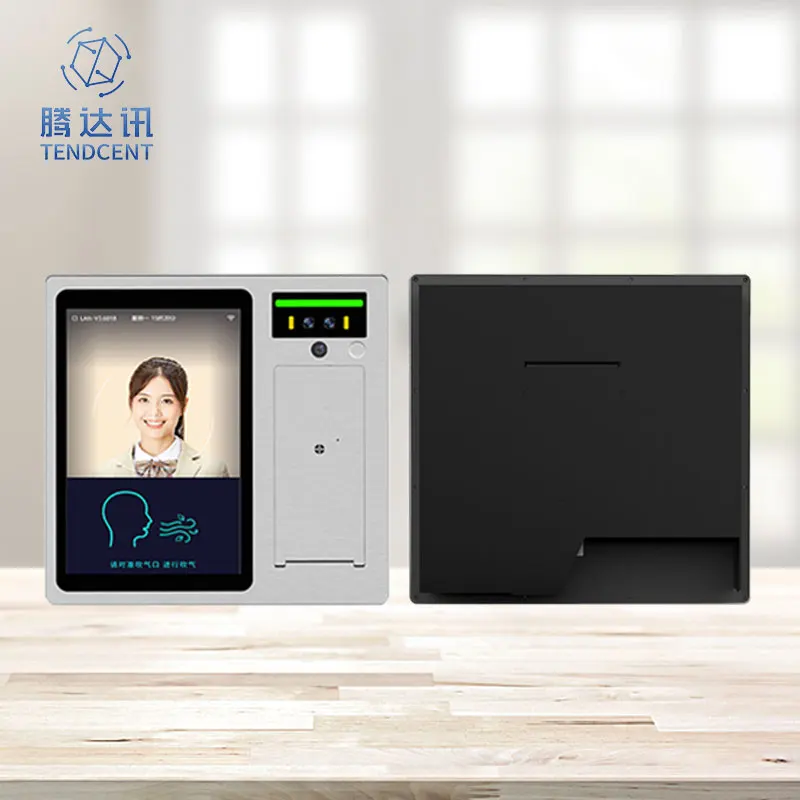 Face Recognition Alcohol Tester Detection Temperature Measurement Ultraviolet Disinfection Facial Recognition Breathalyzer