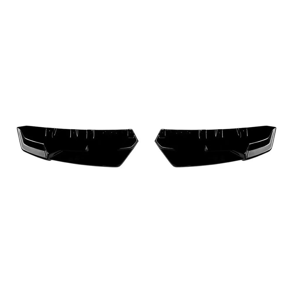 For Mini Cooper F55 F56 F57 Later Models Rear Diffuser Lip Spoiler ABS Body Trim Piano Black Carbon Fiber Style