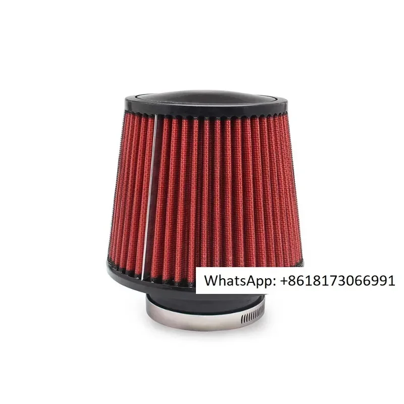 Automotive parts, large flow car modification, air filter, mushroom head, mushroom head air filter element