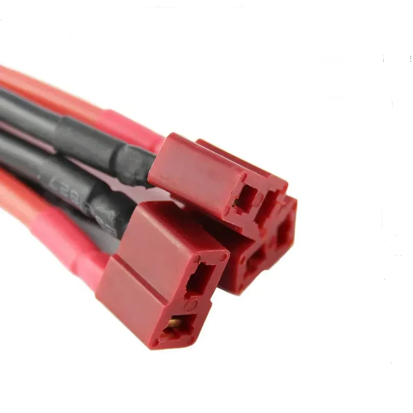 100mm Deans connector T Plug Male Female Connector Extension Silicone Wire with 3.93inch 14AWG Battery Connect Cable Wholesale
