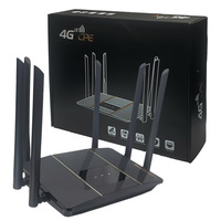 4G LTE Router Wireless Router Signal Amplifier 300Mbps 4G WiFi Router with SIM Card Slot 4G CPE Modem Router for Home Office