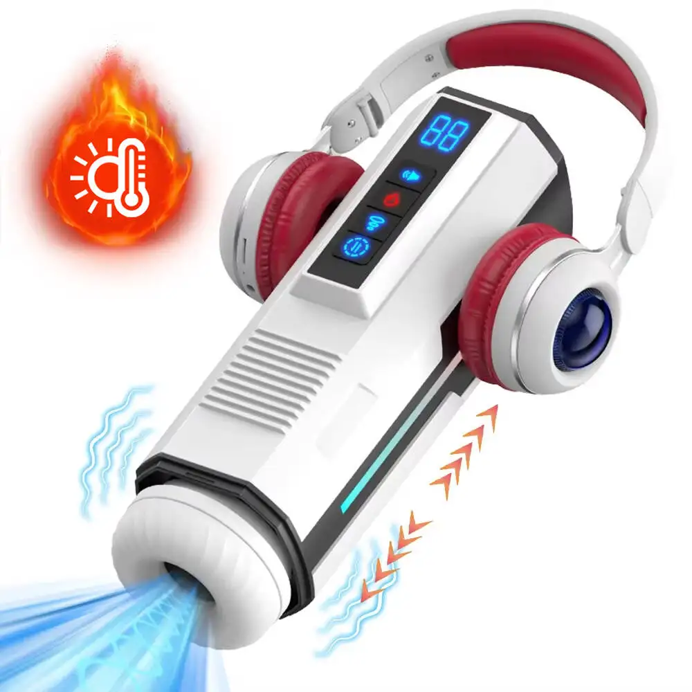 Automatic Telescopic Heating Male Masturbator Cup Sucking Vibrating Sex Machine Machine Vagina Penis Train Adult Sex Toy For Men