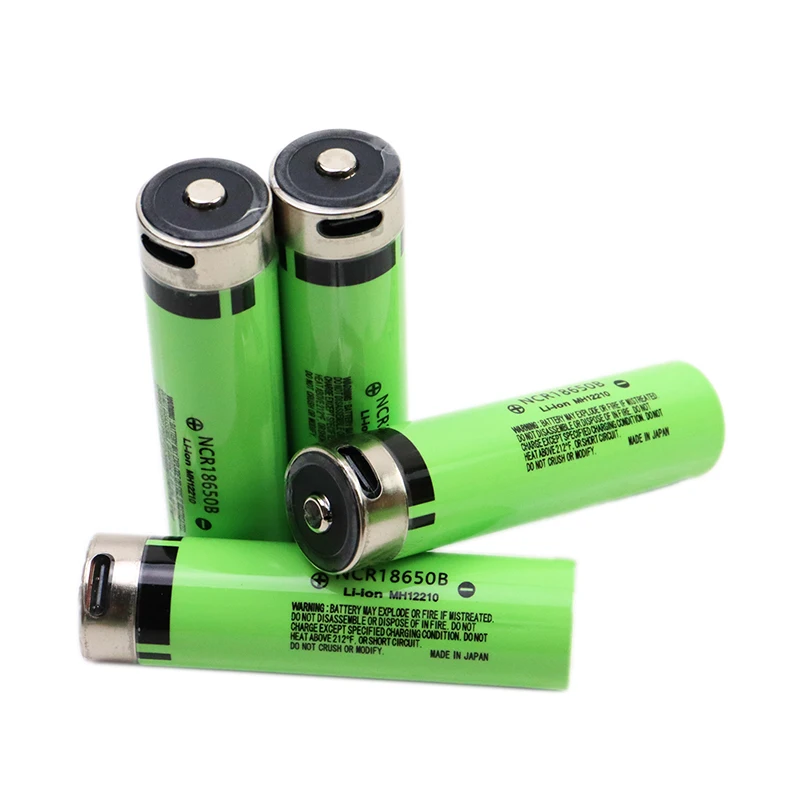 ใหม่Original NCR18650B 3.7V 3400MAhแบตเตอรี่Li-Ionสําหรับไฟฉายพัดลมของเล่นไมโครโฟนวิทยุเครื่องมือType-C Charge