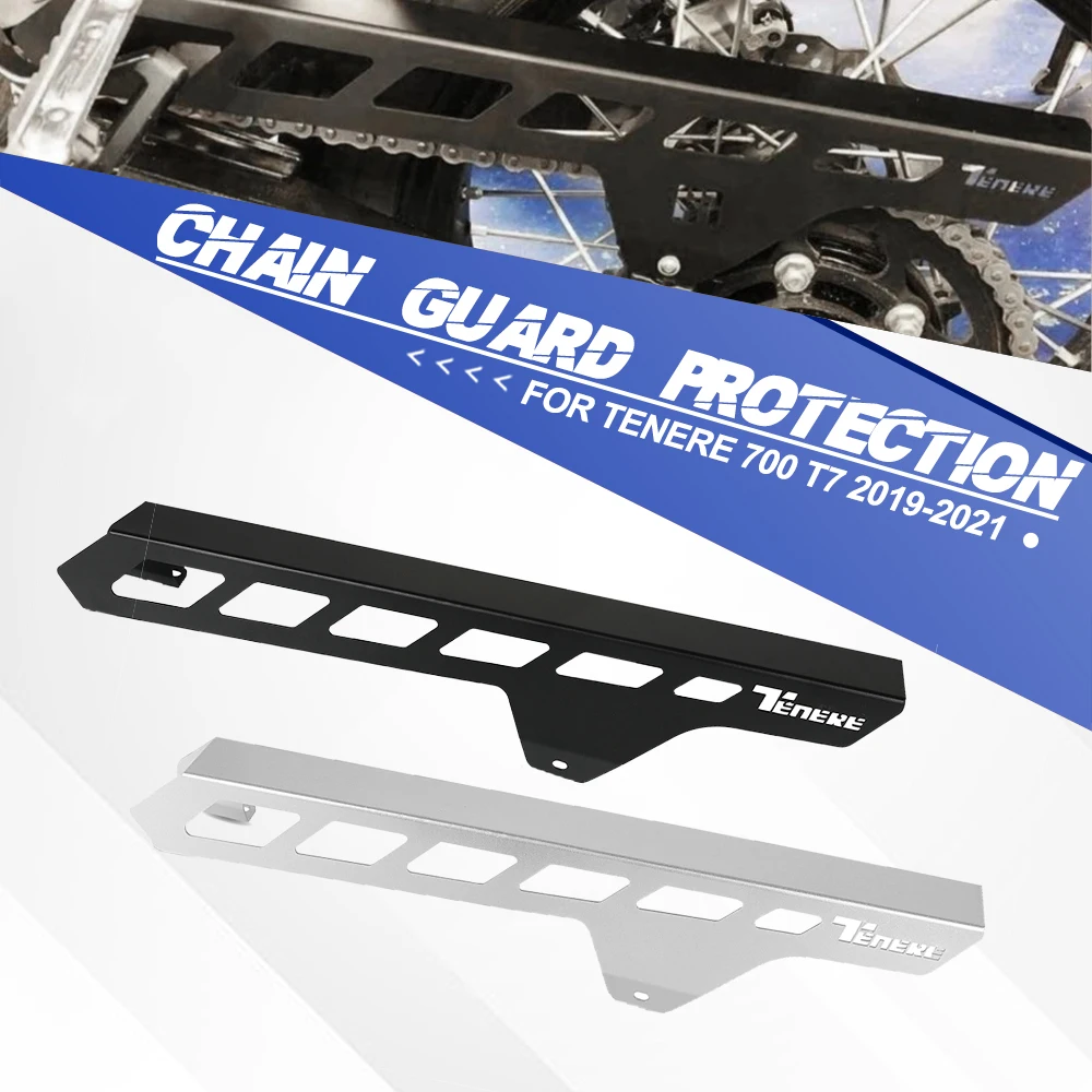 

Motorcycle Parts Rear Belt Frame Guard Cover Protector For Yamaha Tenere 700 Rally T7 XTZ700 2019 - 2021 Chain Decorative Guard