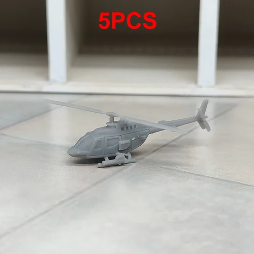 모델 항공기 Kiowa OH-58A 조명 관측 헬리콥터, 1/700 350 체중계 시뮬레이션, 정찰 비행기 교육 완구, 5 개 
