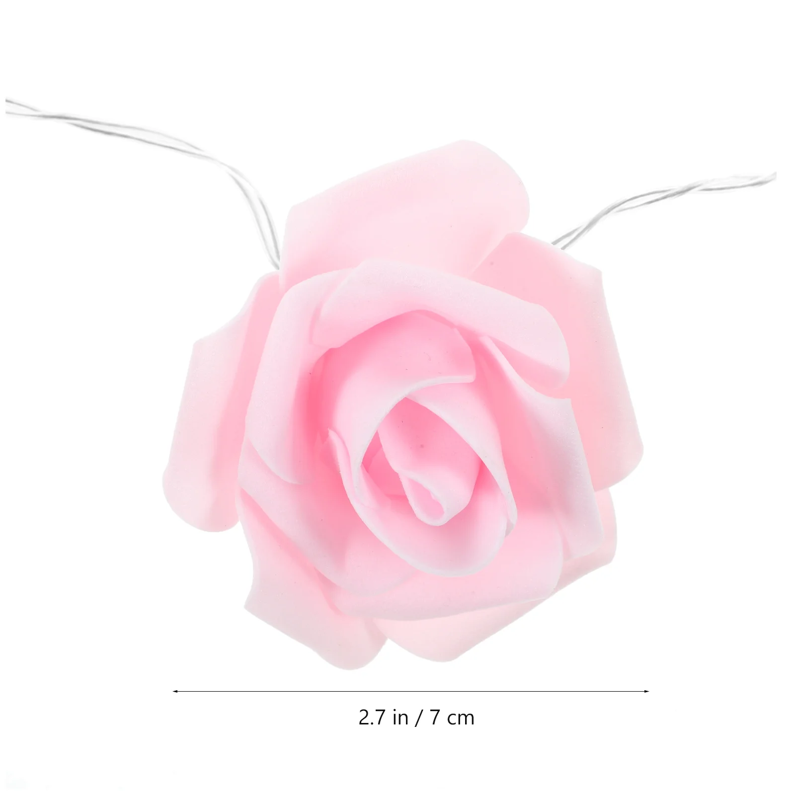 1 قطعة 3 متر 20 أضواء Led زهرة الورد سلسلة أضواء Usb بالطاقة الدافئة الأبيض لمهرجان حفلة حديقة الديكور الداخلي في الهواء الطلق #6