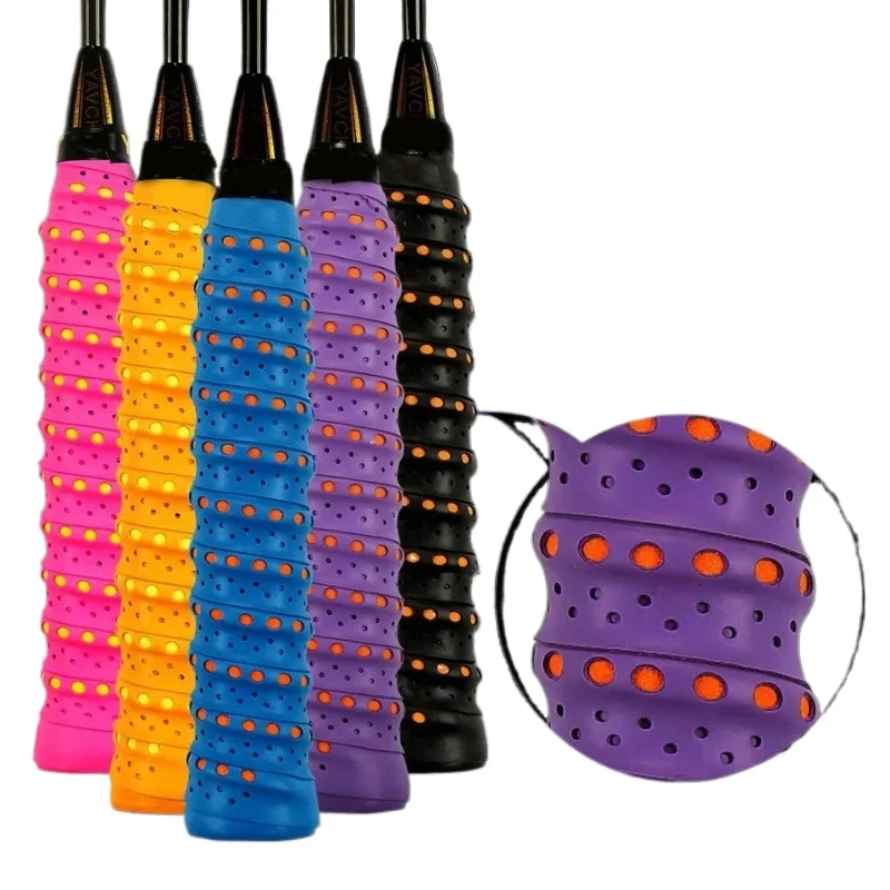 

Tennis Overgrips Tennis Racket Grip Tape 110cm Stretchy Tennis Racket Handle Grip Slip-resistant Sweat-absorbing Breathable