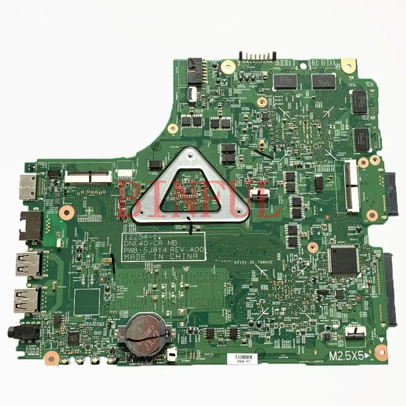 CN-04FF3M 04FF3M 4FF3M Mainboard For Dell 3421 5421 Laptop Motherboard With SR0XG I7-3537U CPU GT730M 12204-1 100%Full Tested OK