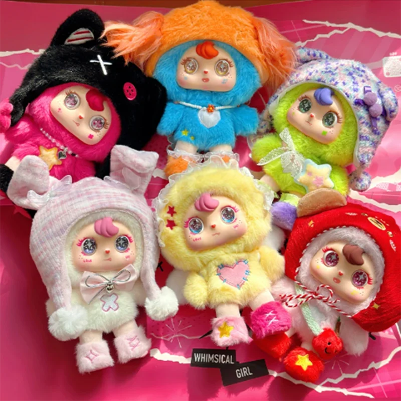 Cocostar keke estrela travesso menina série vinil caixa cega decoração de mesa decoração do quarto bonito brinquedo colecionável presente natal do miúdo