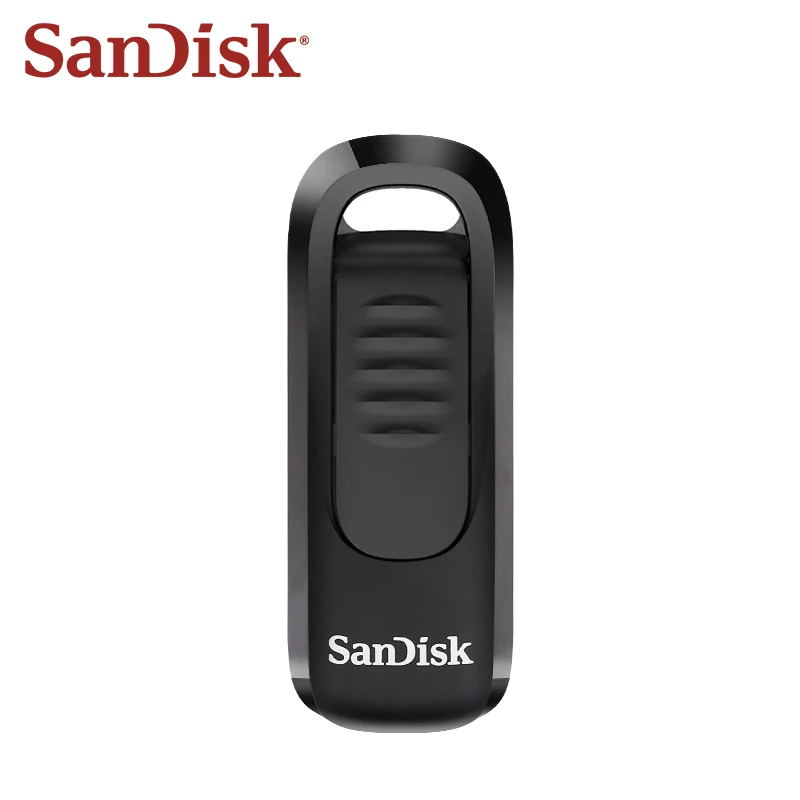 SanDisk Black Type-C USB 3.2 Pen Drive Up to 400Mb/s High Speed USB Flash Drive 64GB 128GB 256GB 100% Original Memory Flash Disk