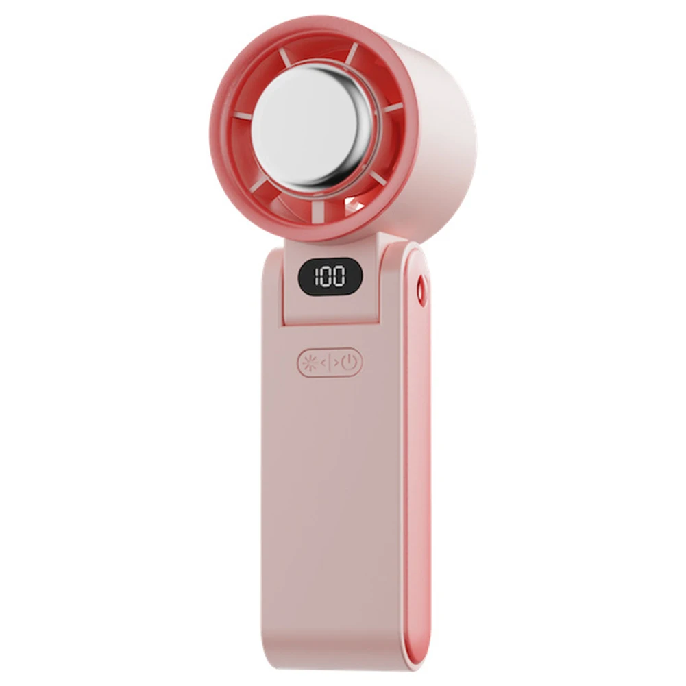 Ventilatore USB portatile da appendere al collo con funzione di raffreddamento del ghiaccio Motore ad alta velocità e batteria da 3600 mAh per un aggiornamento rapido ovunque