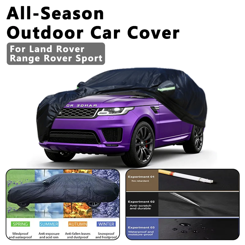 

All-Season Car Cover for Land Rover Range Rover Sport - Outdoor Full Protection, Waterproof Dustproof Heat-Resistant Accessories