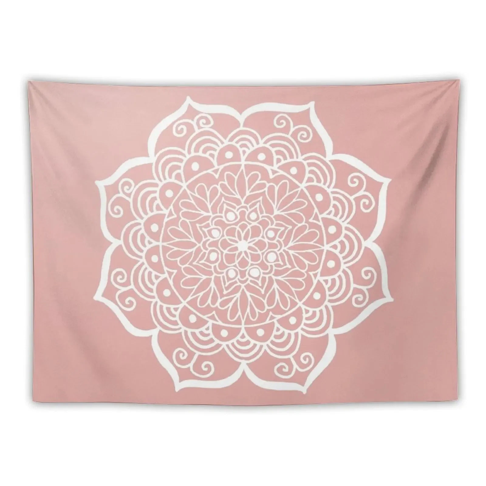 

Pink Flower Mandala Tapestry Bedroom Decor Japanese Room Decor Tapete For The Wall Wall Hanging Decor Tapestry