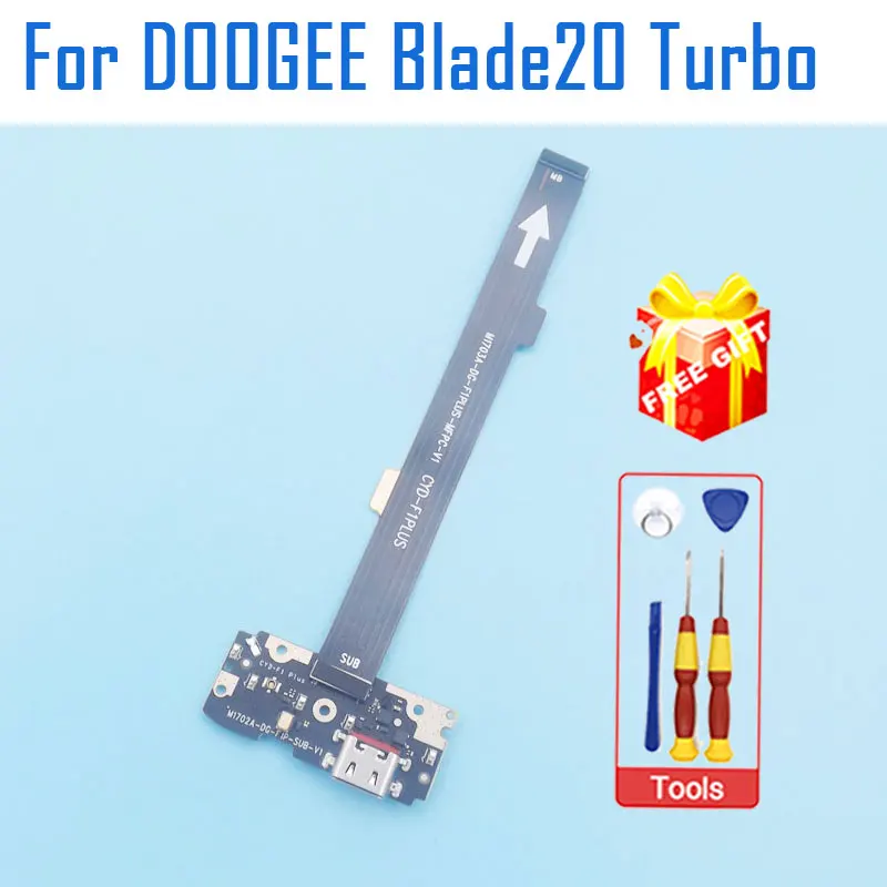 

Новая оригинальная плата DOOGEE Blade20 Turbo USB, плата порта зарядки с основным FPC для смартфона DOOGEE Blade20 Turbo