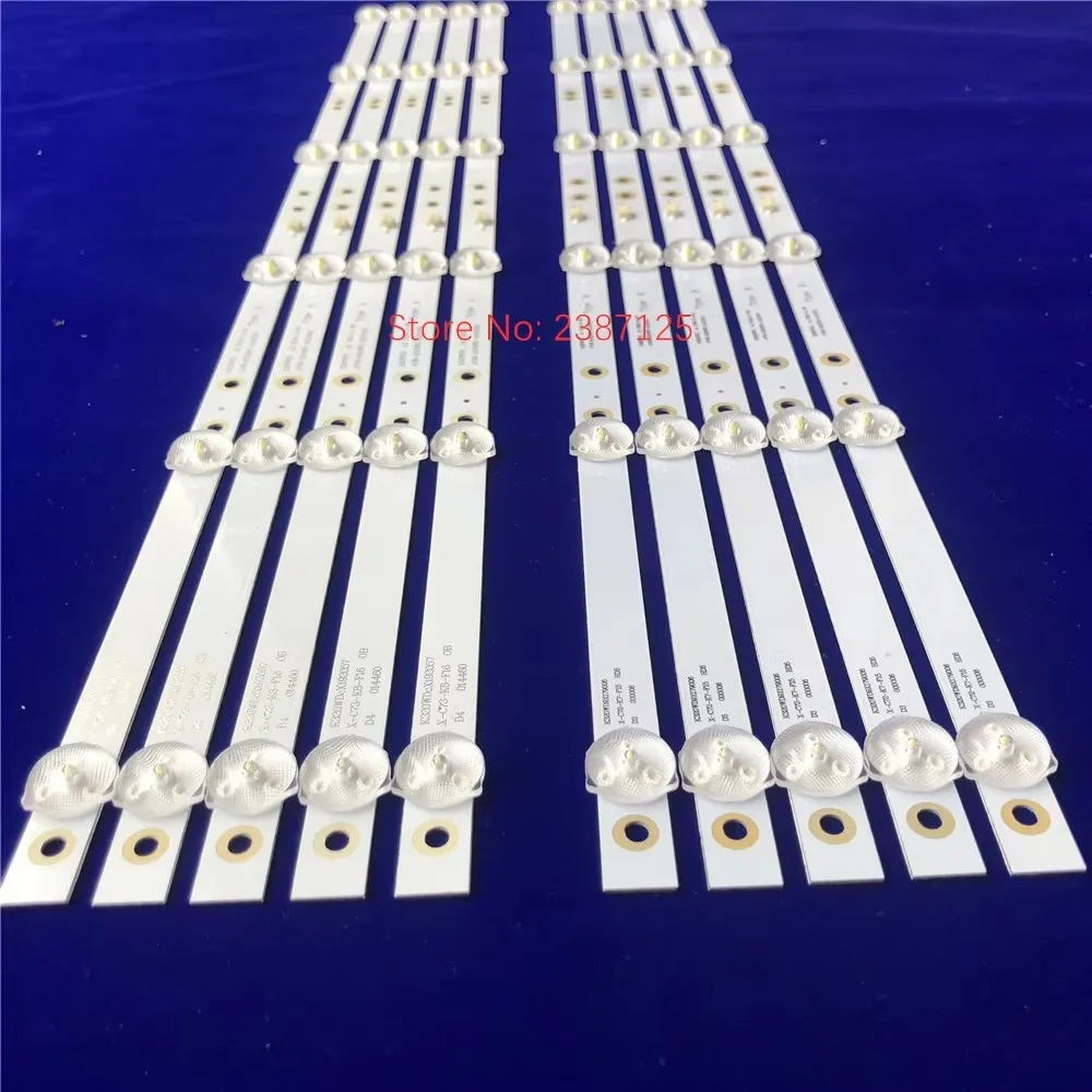 60 قطعة LED قطاع 6 مصباح 2T-C32AC1H 4708-K320WD-A2113N01 4708-K320WD-A1113N11 AOC 32M2070 32J4HA 32B4HA 321H70 32HHF5952/T3