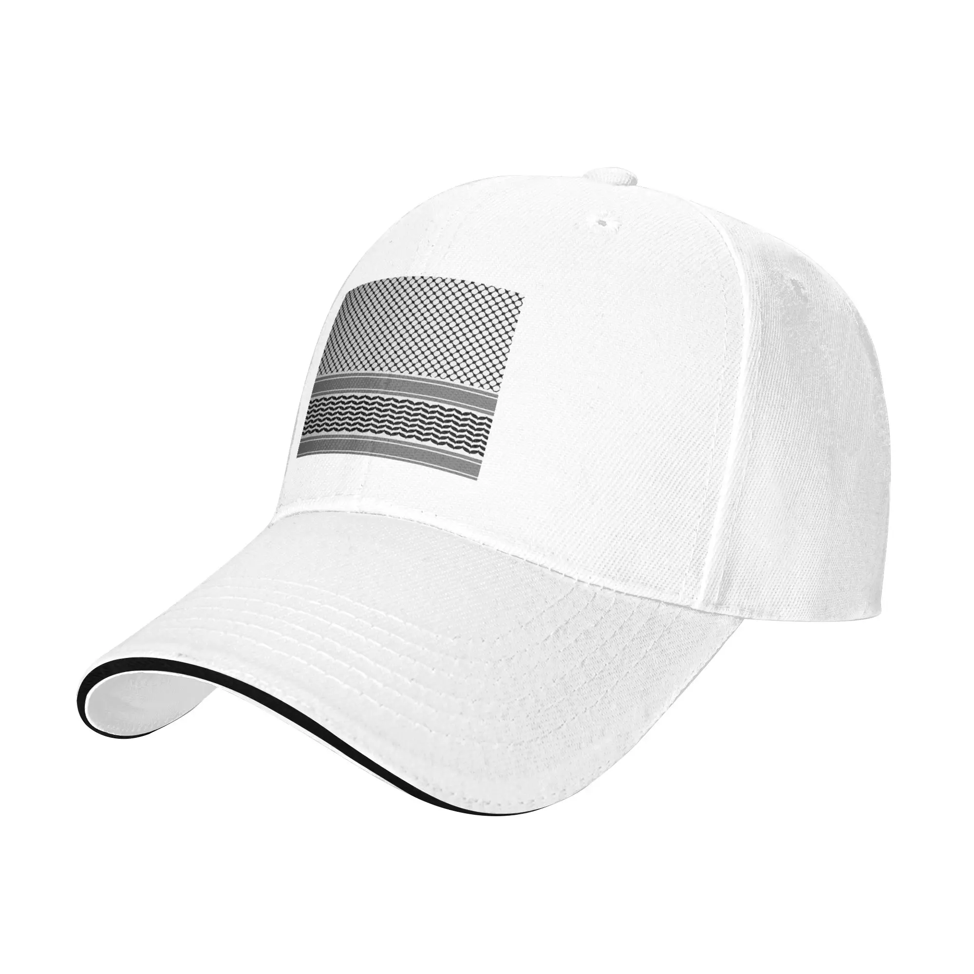 Palestinian Keffiyeh Cap Fashion Baseball Caps Adjustable Hat Hip Hop Summer Unisex Baseball Hats Customizable Polychromatic