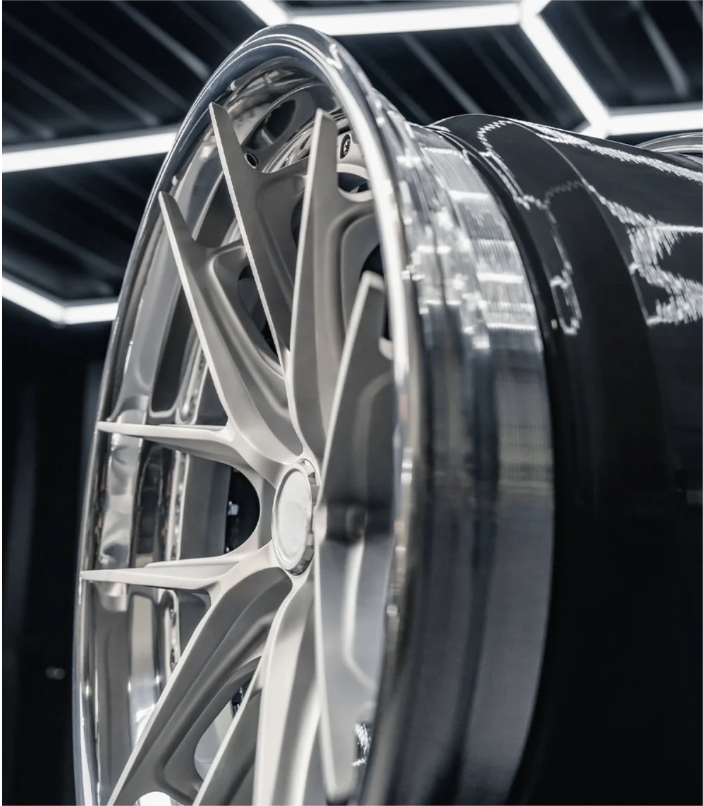 Customized 3 Piece 16 17 18 19 20 21 22 Inch Forged Racing Rims  9J 10J  10.5J  11J 11.5J Wheel Hubs 6061-T6