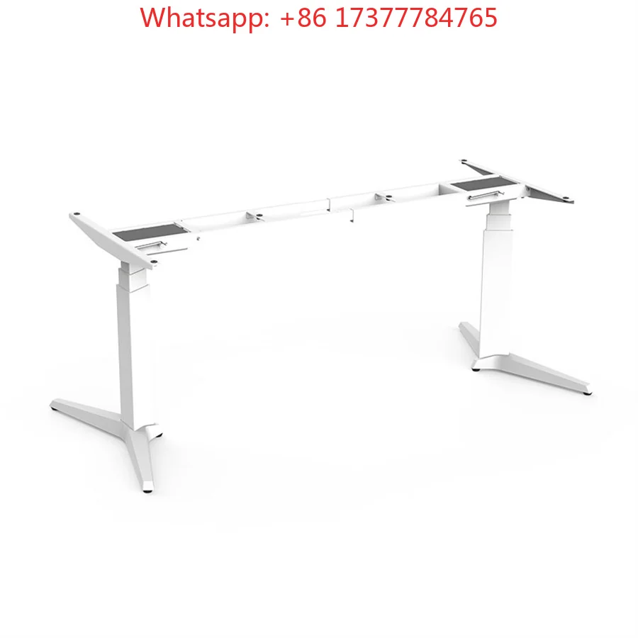 Ergonomic Standing Gaming Desk, Adjustable  RGB LED Light PC Computer Table For Bedroom Gamer