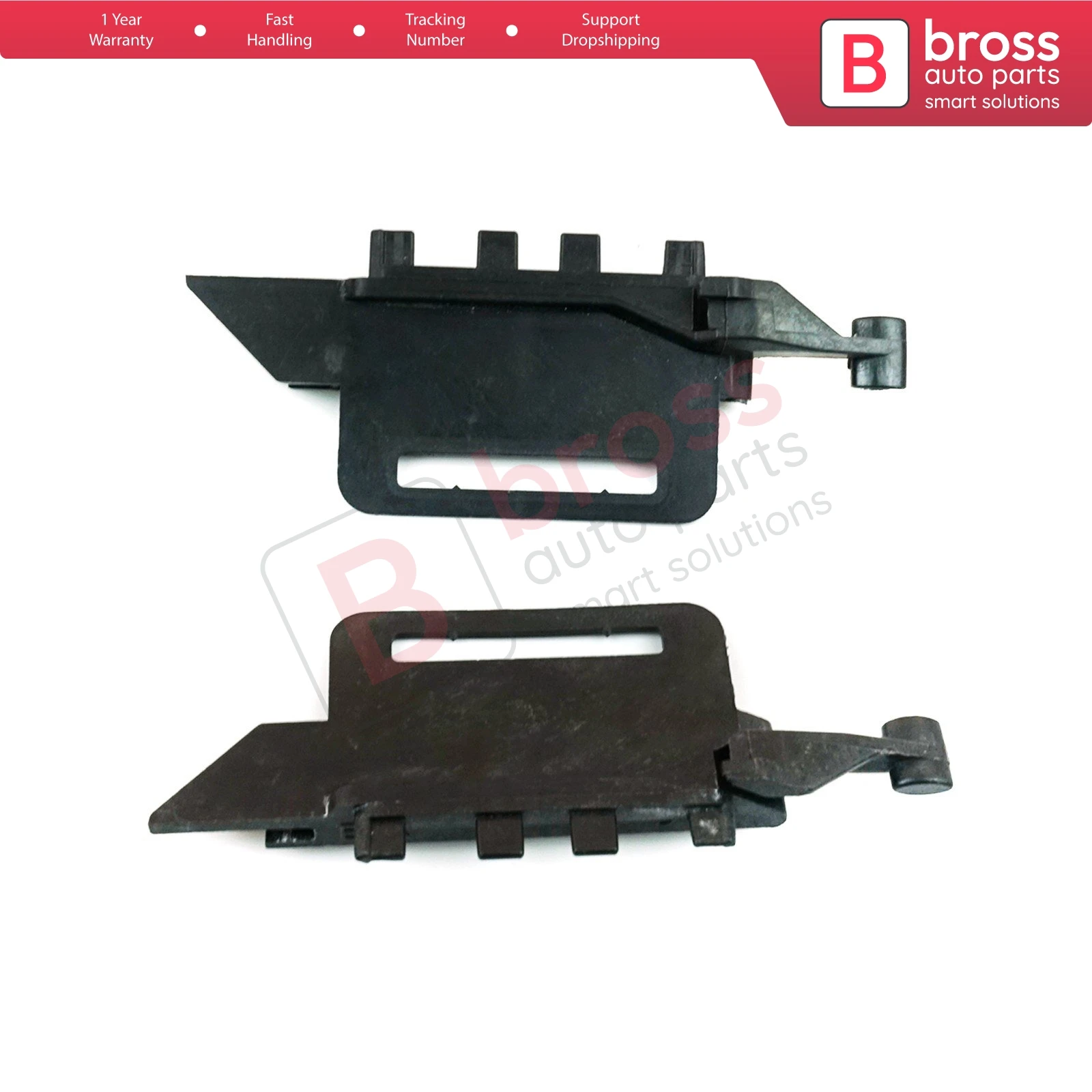 Bross Auto Parts BSR45-1 Roof Curtain Repair Bracket 8401TY, 2210415, 2210416 Type 1 For Peugeot 307 SW 2001-2008 Fast Shipment