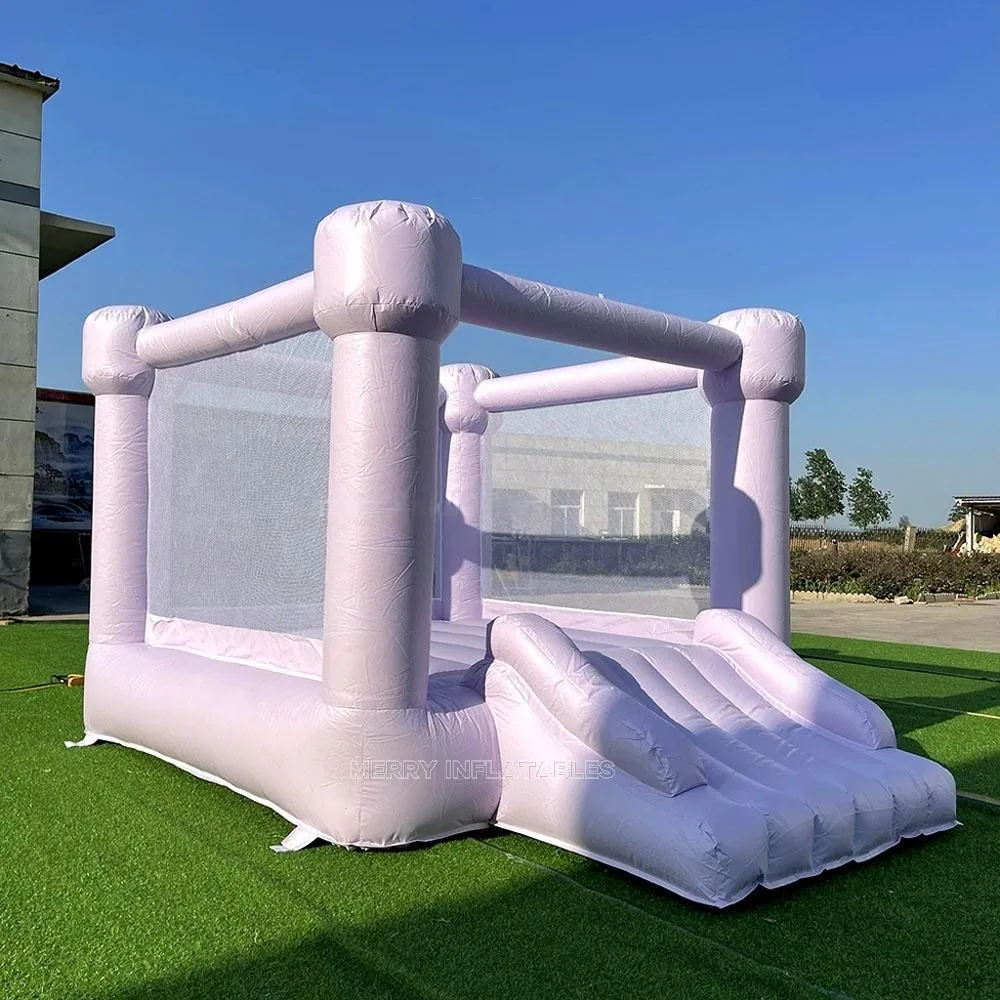 Unisex Toddler Lavender Bounce House Jumper for kids  girls Boys PVC commercial Bouncy castle Kids inflatable playing room