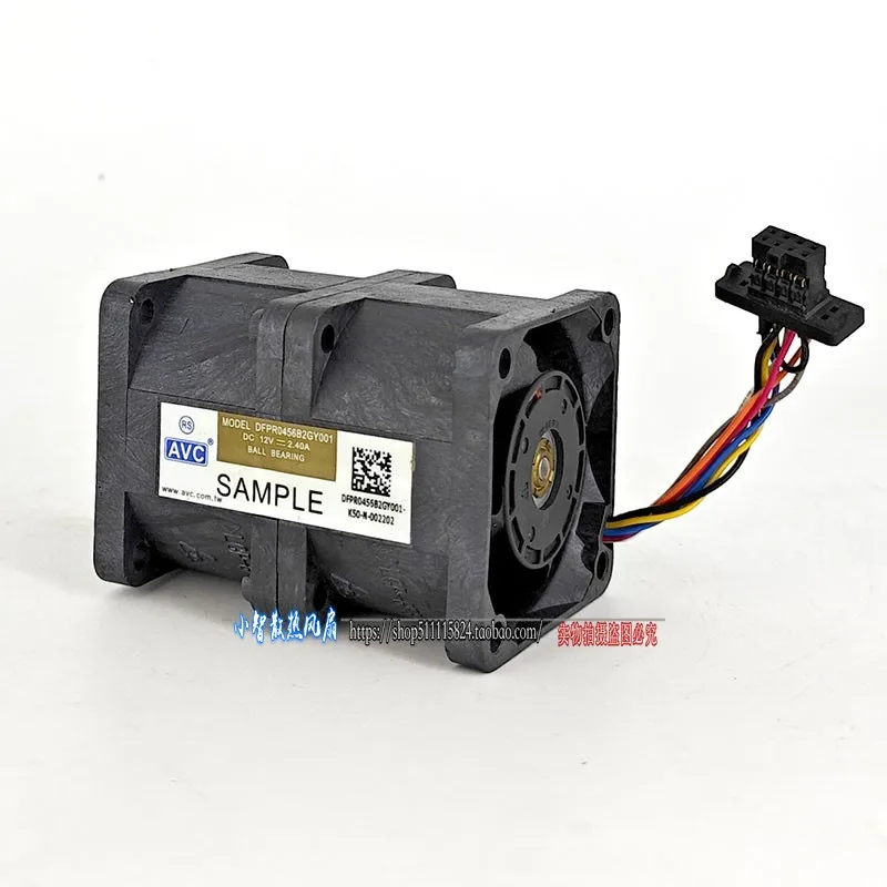 ORIGINAL DFPR0456B2GY001 12V 2.40A 4056 40*40*56mm NEW COOLING FAN RADIATOR