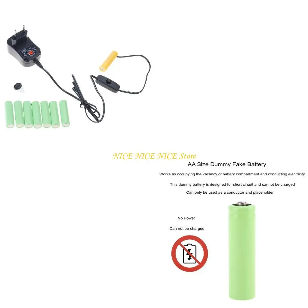 3V-12V AA/LR6 Fake …